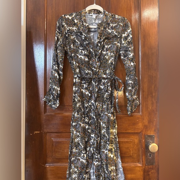 Topshop Ruffle Button Down Dress - Picture 6 of 11